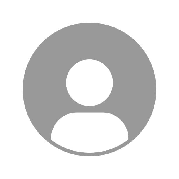 Avatar or person sign. Profile picture, portrait icon. User profile symbol